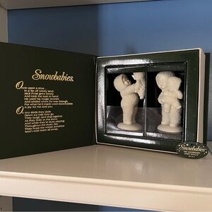 Department 56 RETIRED Snowbabies “My Snowbaby Baby Dolls” # 68919